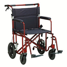 Load image into Gallery viewer, Drive 22" Bariatric Aluminum Transport Chair