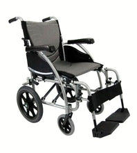 Load image into Gallery viewer, Karman S-ERGO-115-TP Ergonomic Transport Wheelchair