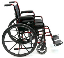 Load image into Gallery viewer, Karman LT-770Q Red Streak Lightweight Wheelchair