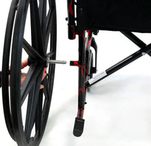 Load image into Gallery viewer, Karman LT-770Q Red Streak Lightweight Wheelchair
