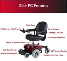 Load image into Gallery viewer, Zipr ZIP07 PC Power Electric Wheelchair