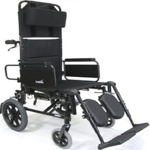 Load image into Gallery viewer, Karman KM-5000-TP Reclining Transport Wheelchair