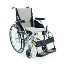Load image into Gallery viewer, Karman S-ergo 125 Wheelchair w/Flip-Back Armrest and Swing Away Footrest