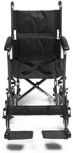 Load image into Gallery viewer, Everest & Jennings Steel Transport Wheelchair