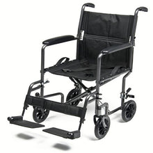 Load image into Gallery viewer, Everest & Jennings Steel Transport Wheelchair