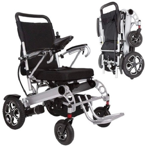 Vive Health Folding Power Wheelchair - MOB1029L - Wheelchairs Oasis