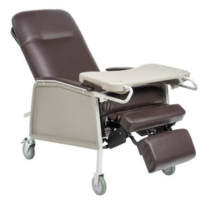 Drive 3-Position Recliner Chair Chocolate