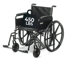 Load image into Gallery viewer, Drive Bariatric Sentra EC Heavy-Duty Wheelchair