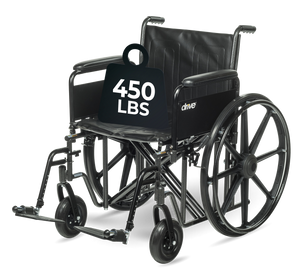 Drive Bariatric Sentra EC Heavy-Duty Wheelchair
