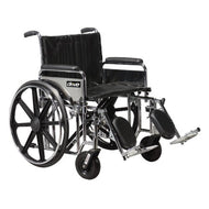 Drive Bariatric Sentra Extra-Heavy-Duty Wheelchair with drive wheelchair parts compatibility