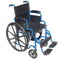 Drive Blue Streak Wheelchair by drive medical with lightweight wheelchair drive design