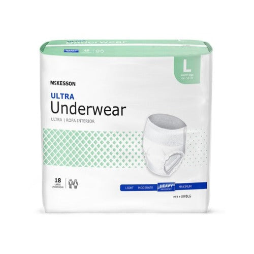 McKesson Unisex Adult Absorbent Underwear - Wheelchairs Oasis LLC
