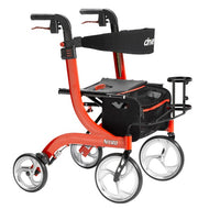 Drive Nitro O2 Tank Holder attached to nitro walker rollator for oxygen bottle support