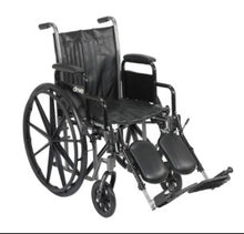 Load image into Gallery viewer, Drive Silver Sport 1 Wheelchair SSP118FA-SF – Durable Mobility Chair