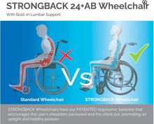 Load image into Gallery viewer, Strongback 24-AB-Manual-Wheelchair