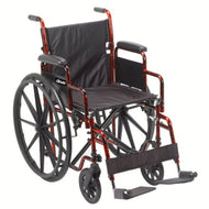 Drive Rebel Wheelchair lightweight foldable mobility chair by Drive with durable frame and smooth wheels, compatible with wheelchair drive parts.