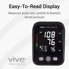 Load image into Gallery viewer, Vive Health Compact Blood Pressure Monitor - DMD1037BLK