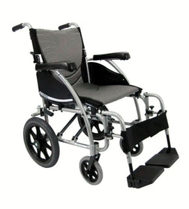 Karman S-ERGO-115-TP Ergonomic Transport Wheelchair