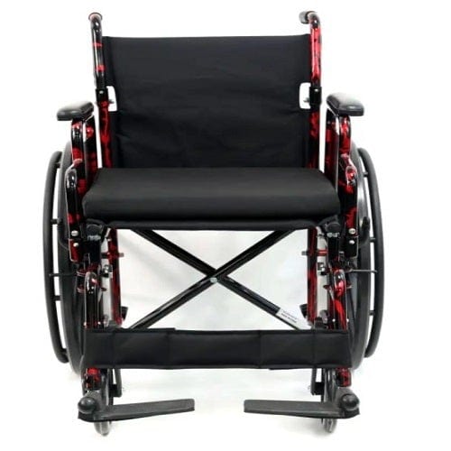 Karman LT-770Q Red Streak Lightweight Wheelchair