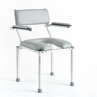 Nuprodx Stationary Shower / Commode Chair  MC3000 - Wheelchairs Oasis
