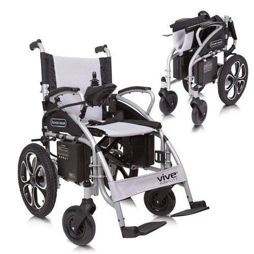 Vive Health Compact Power Wheelchair MOB1029S - Wheelchairs Oasis