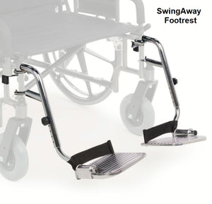 Everest & Jennings Traveler HD Clinical Heavy Duty Wheelchair