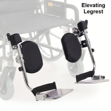 Load image into Gallery viewer, Everest &amp; Jennings Traveler HD Clinical Heavy Duty Wheelchair