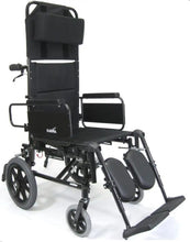 Load image into Gallery viewer, Karman KM-5000-TP Reclining Transport Wheelchair - Wheelchairs Oasis