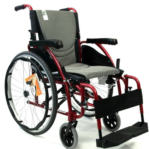 Karman S-Ergo 125 Flip-Back Armrest Ergonomic Wheelchair - Wheelchairs Oasis