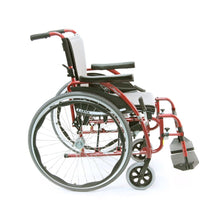 Load image into Gallery viewer, Karman S-ergo 125 Wheelchair w/Flip-Back Armrest and Swing Away Footrest