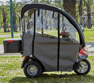 Afiscooter S Rain sides double seat - Wheelchairs Oasis