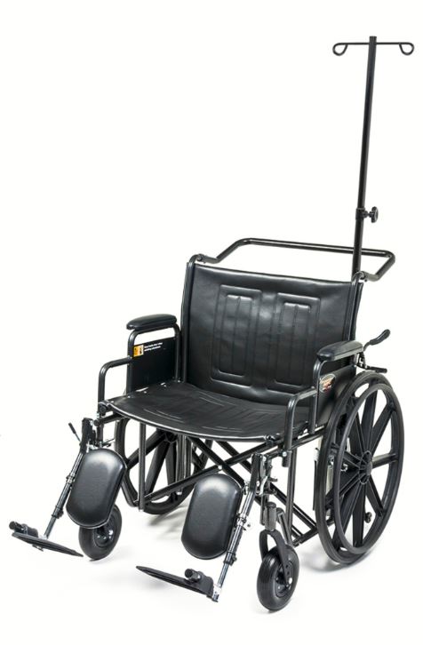 Everest & Jennings Traveler HTC Heavy Duty Bariatric Wheelchair