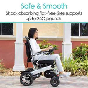 Vive Health Folding Power Wheelchair - MOB1029L